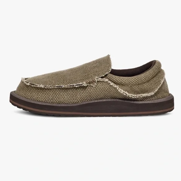 LSanuk Brown Loafers Slip-Ons Casual Comfort - Picture 3 of 6
